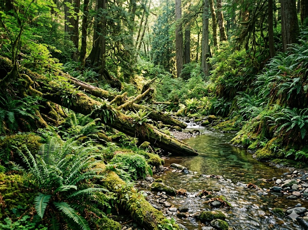 Thermal sanctuary forest bathing